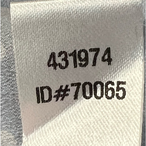 Ann Taylor Factory Baby Blue Polka Dot Short Sleeve Top Size Small - Picture 5 of 6